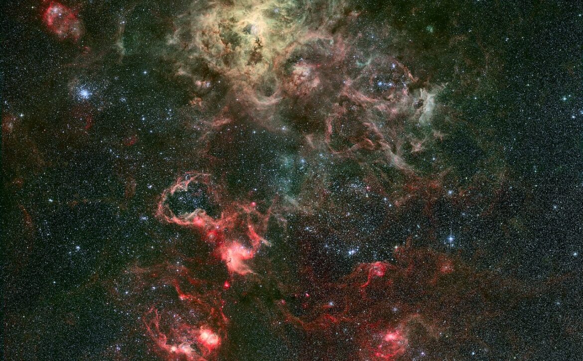 Portrait of a dramatic stellar crib*