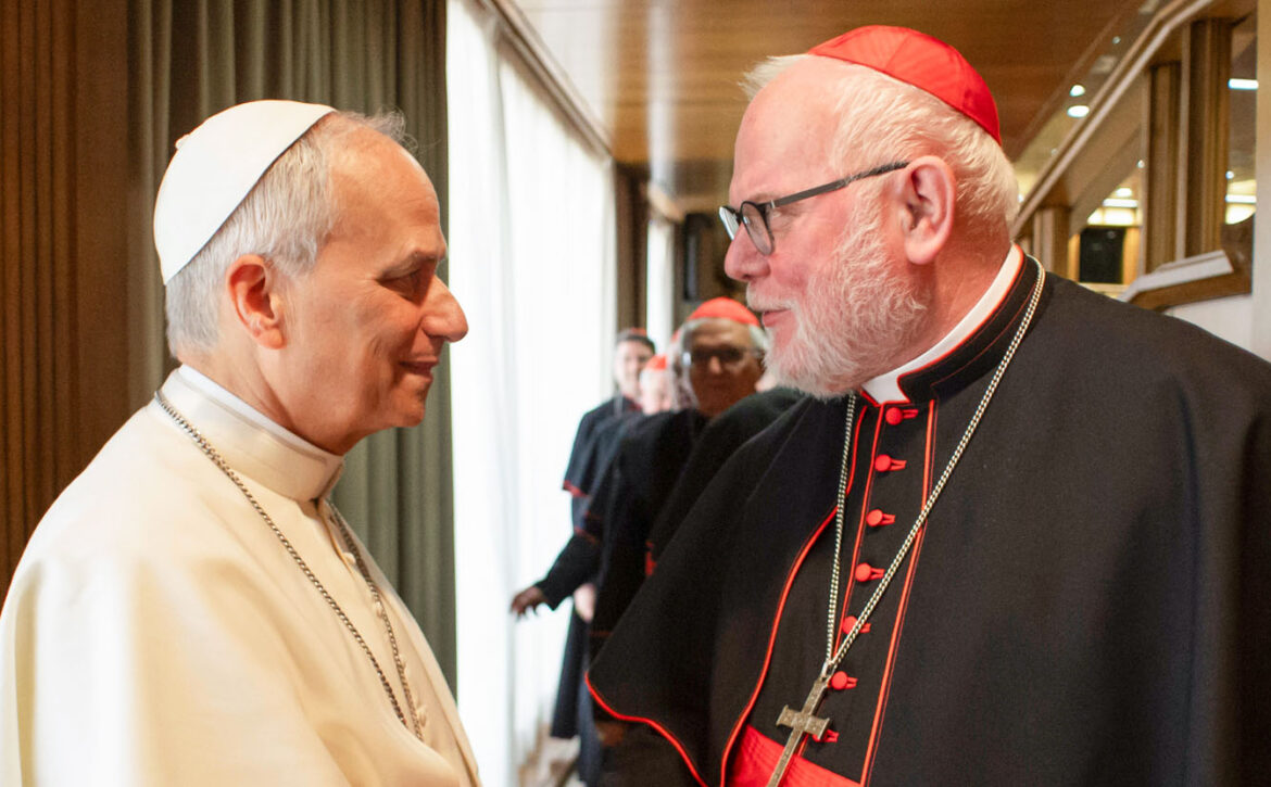 Papst Leo XIV. und Reinhard Marx