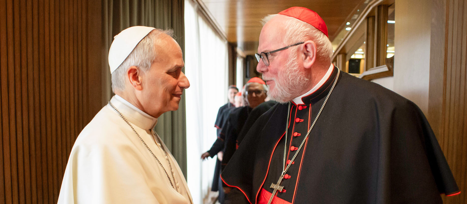 Papst Leo XIV. und Reinhard Marx